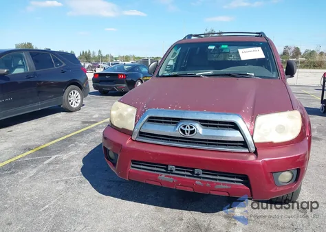 2007 Toyota 4Runner Sr5 V6 from USA, damaged, VIN JTEZU14R378085045
